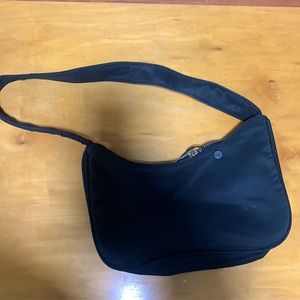 90s Inspired Black Shoulder Bag